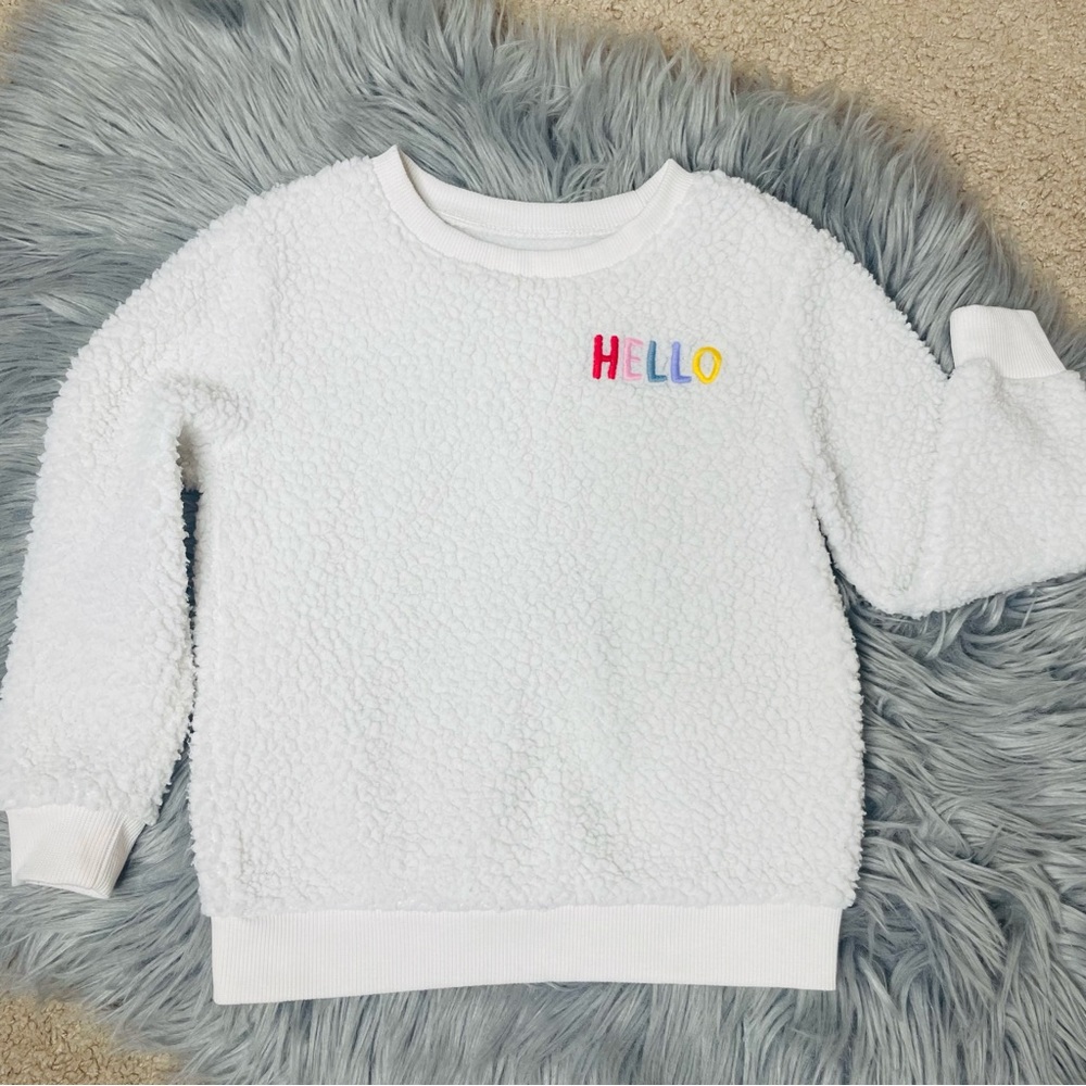 Old navy girl Sherpa pullover
